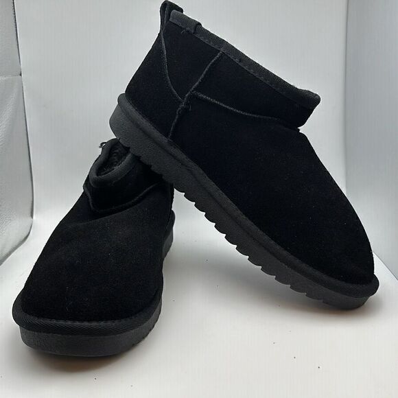 CUSHIONAIRE Women's pull on boot 10 BLACK - Picture 6 of 7